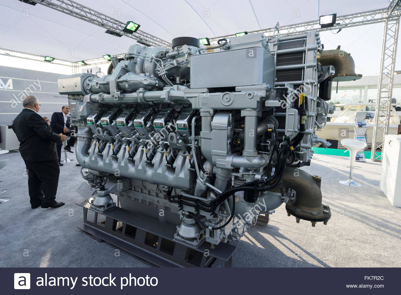 large mtu marine diesel engines